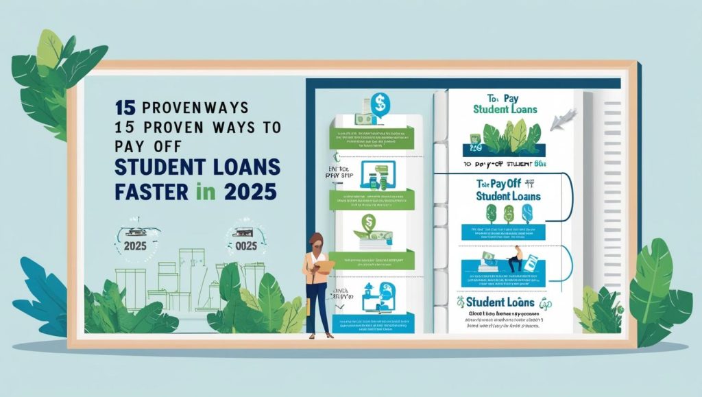 15 proven ways to pay off student loans faster in 2025