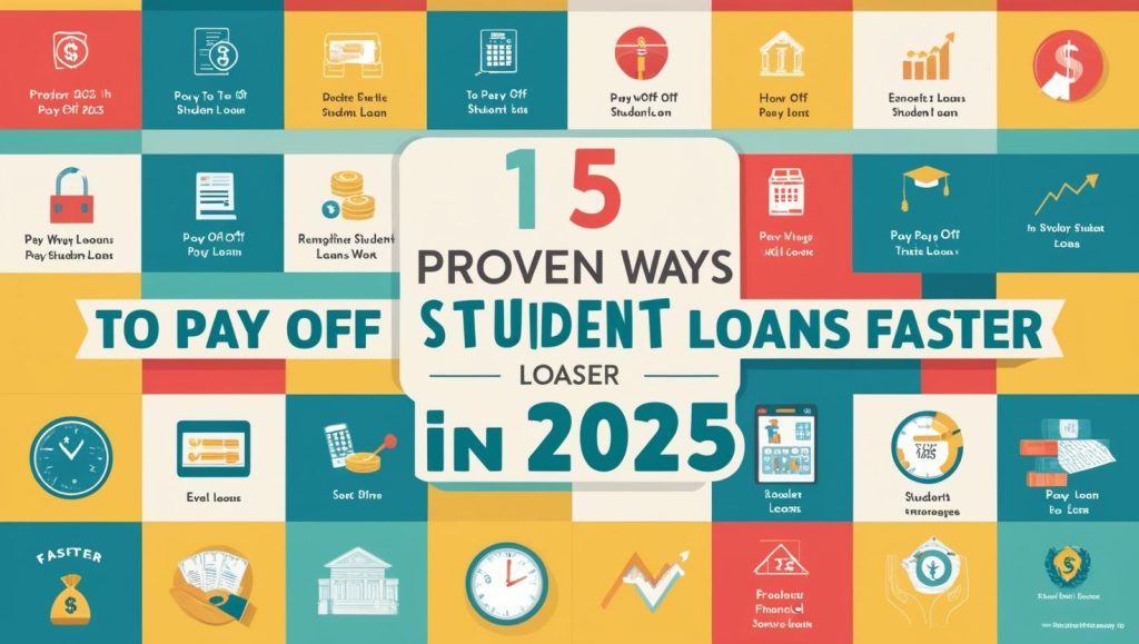 15 proven ways to pay off student loans faster in 2025