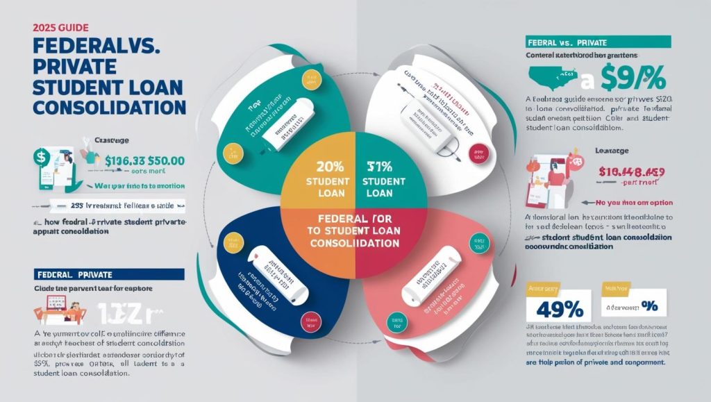 federal vs private student loan consolidation 2025 guide