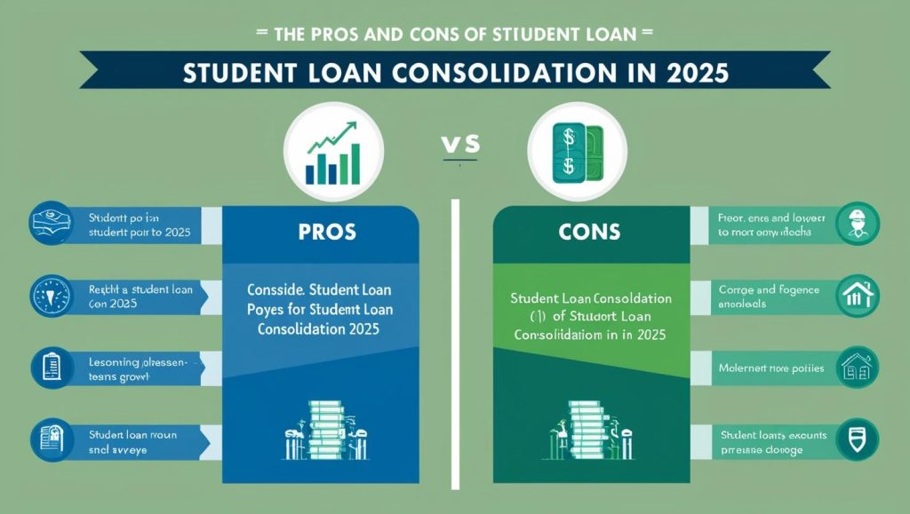 student loan consolidation pros and cons 2025