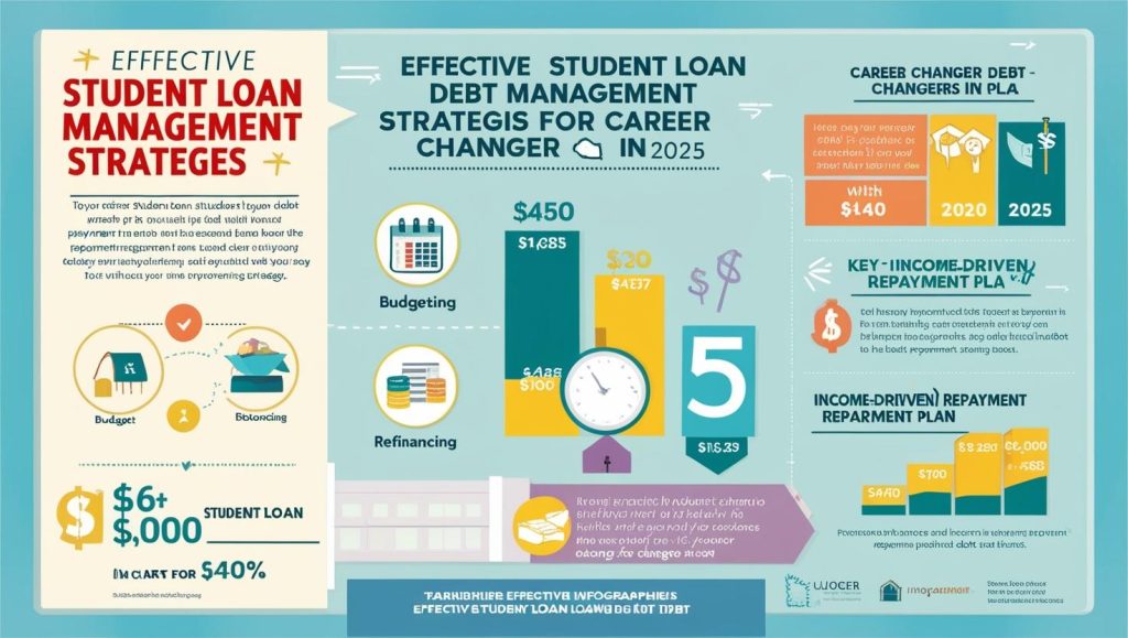 student loan debt management strategies for career changers 2025