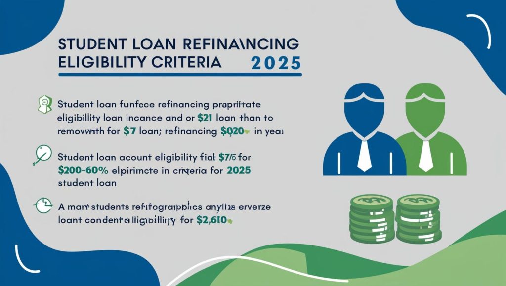 student loan refinancing eligibility criteria 2025