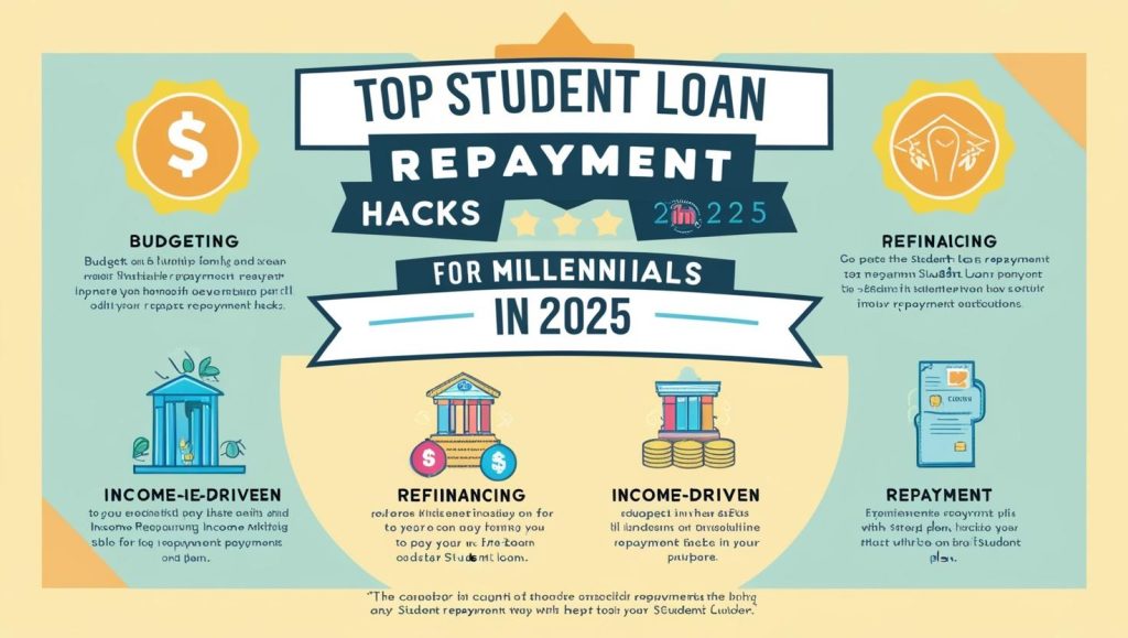 top student loan repayment hacks for millennials 2025
